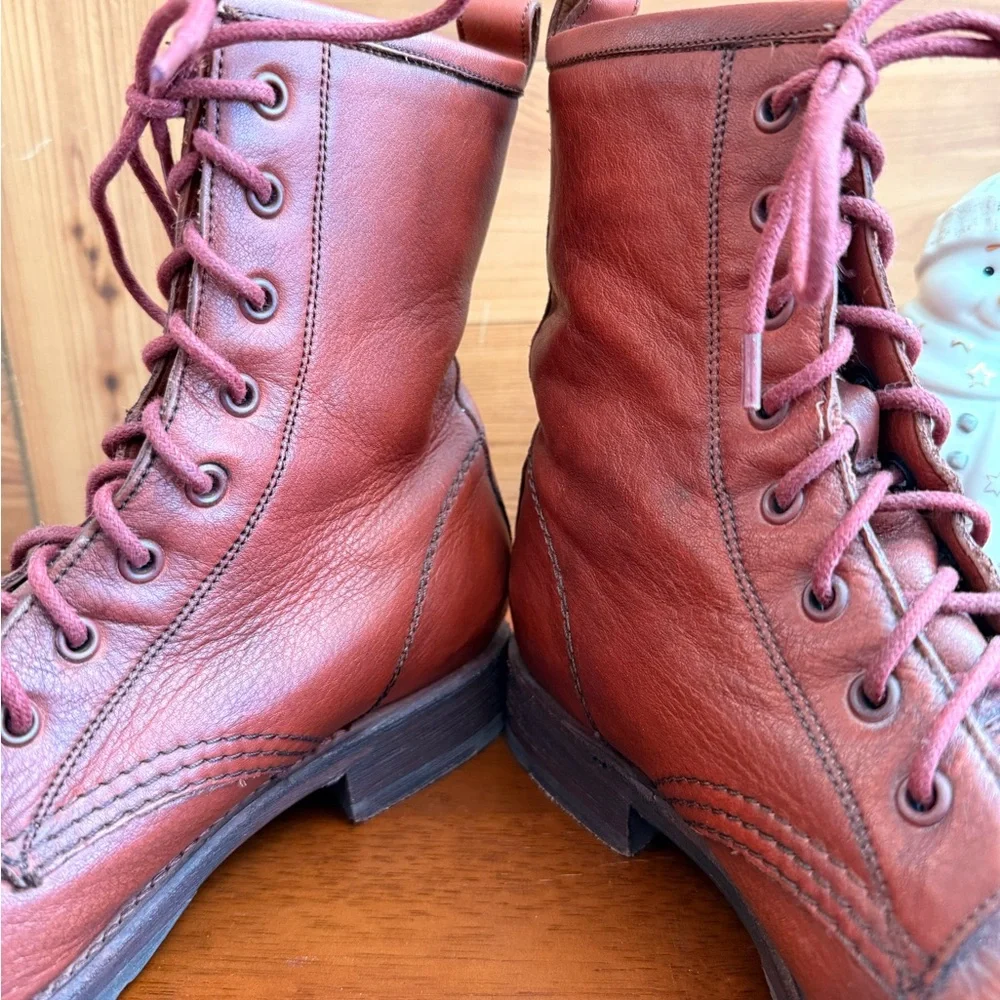 Frye Sabrina Lace-Up Women’s Boots US 10B - Picture 4 of 11